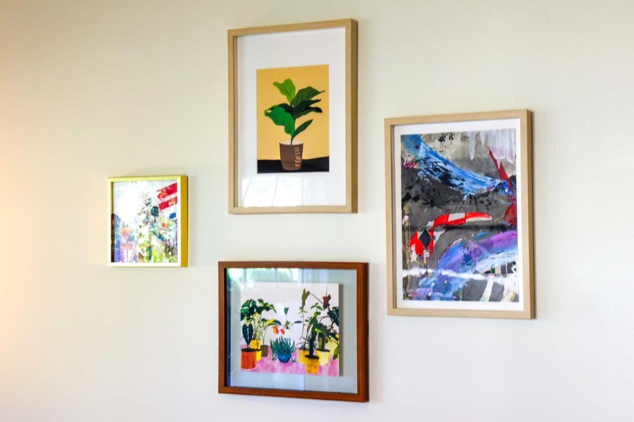 Hip And Prismatic La Gem With Curated Art Gallery Los Angeles Luaran gambar